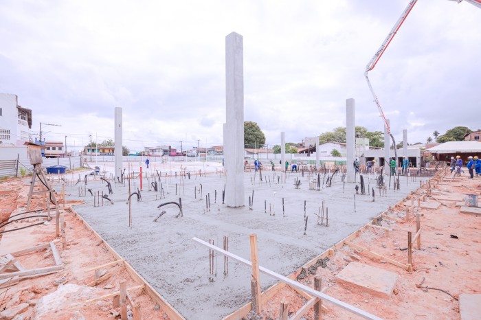 Obras do Mercado de Barra do Pojuca estão em pleno andamento