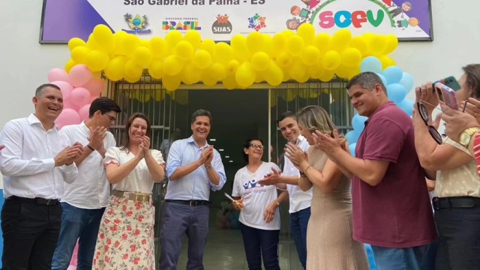 Governo do Estado entrega novo Creas e reforma do Cras em São Gabriel da Palha