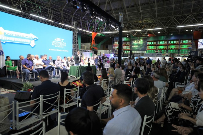 A sétima edição do projeto criado pela Mesa Executiva da Assembleia Legislativa do Paraná foi realizada durante a 1° Transforma Agro, no Centro de Eventos & Agropecuário Municipal de Ponta Grossa. / Créditos: Orlando Kissner/Alep