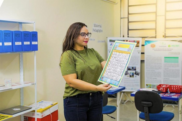 Sala de produção de material pedagógico para inclusão de estudantes é criada com apoio do Governo do Amazonas 