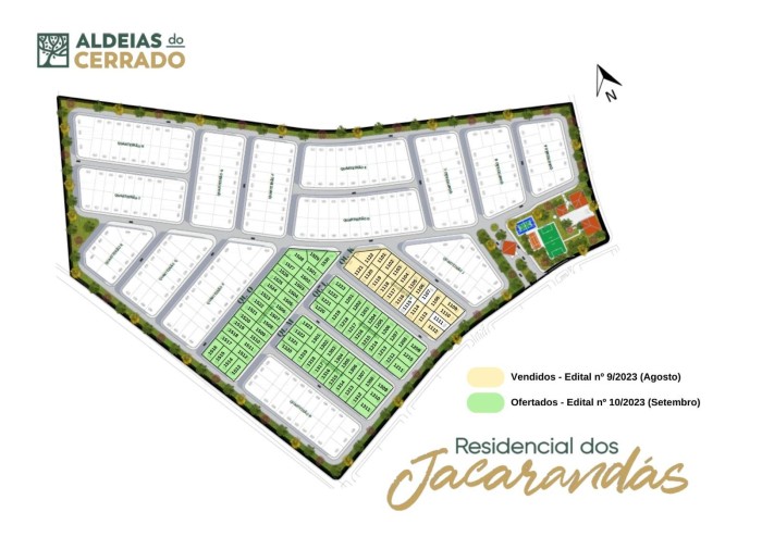 Residencial Jacarandás poderá ser visitado até este fim de semana