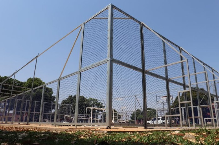 Obras de Arenas Esportivas avançam em Dourados