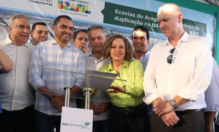 Prefeita Josi Nunes participa de assinatura da Ordem de Serviço para início das obras de duplicação da BR-153 em Gurupi