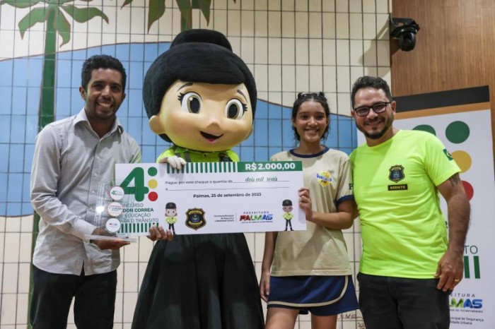 ETI Padre Josimo se destaca na premiação do IV Concurso Eldon Correa de Educação para o Trânsito
