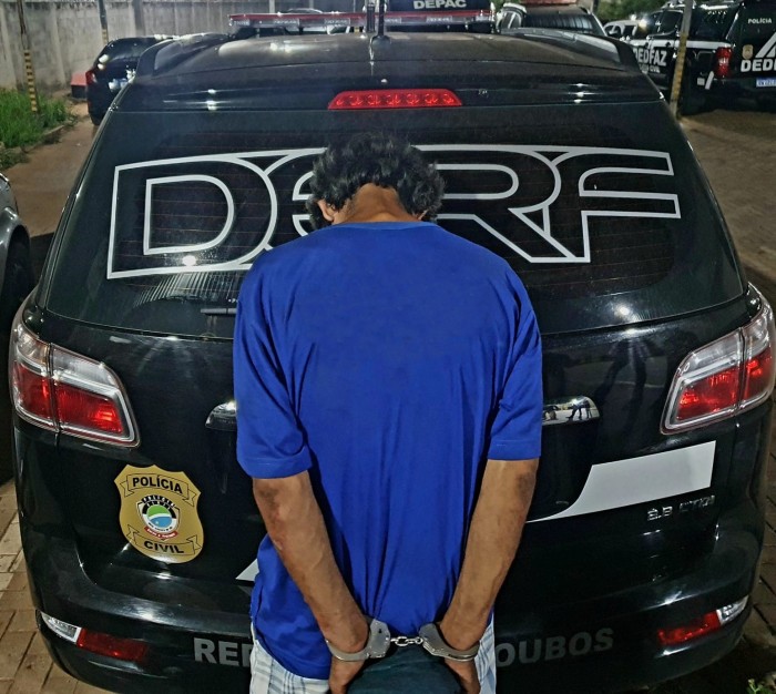 Condenado por diversos crimes patrimoniais é preso pela Polícia Civil em Campo Grande