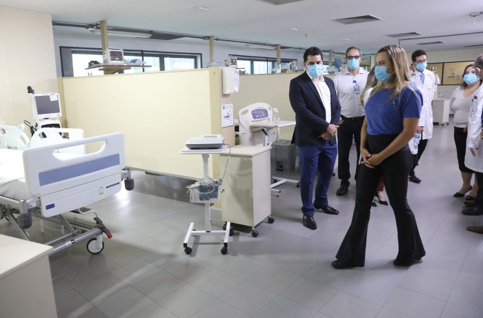 DF dobra capacidade de UTI Coronariana com novos leitos no Hospital de Base