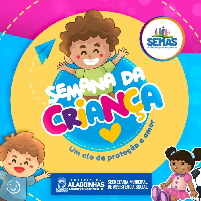 Prefeitura de Alagoinhas anuncia Programação Especial para a Semana da Criança