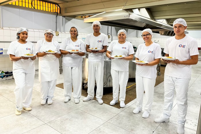 Talentosos na cozinha, homens brilham no concurso Sabor de Escola