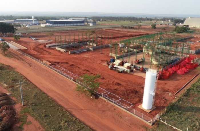 Cooperativa lança obra da indústria de amendoim e soja que deve operar no próximo ano em MS