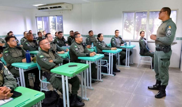 Curso de Policiamento Turístico é iniciado na Aesp com policiais militares