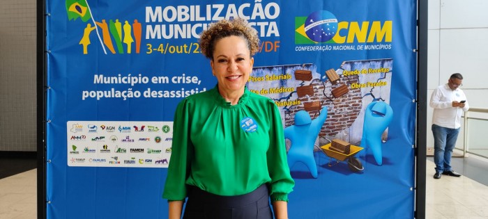 Prefeita Josi Nunes participa da Mobilização Municipalista em Brasília
