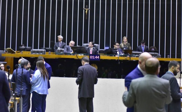 Sessão do Congresso Nacional - (Foto: Acervo Câmara dos Deputados)