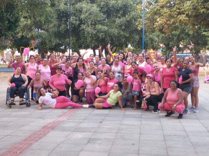 Prefeitura de Gurupi inicia conscientização em torno do Outubro Rosa com Aulão de Dança