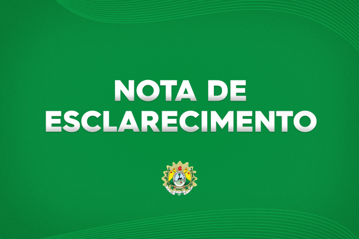 Nota de esclarecimento sobre o pagamento do contrato de prestação de serviços nas unidades hospitalares