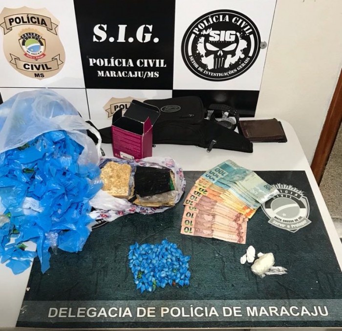 Em ação conjunta, Polícias Civil e Militar deflagram operação “KATHARISMA” de combate ao Tráfico de Drogas e Organização Criminosa em Maracaju