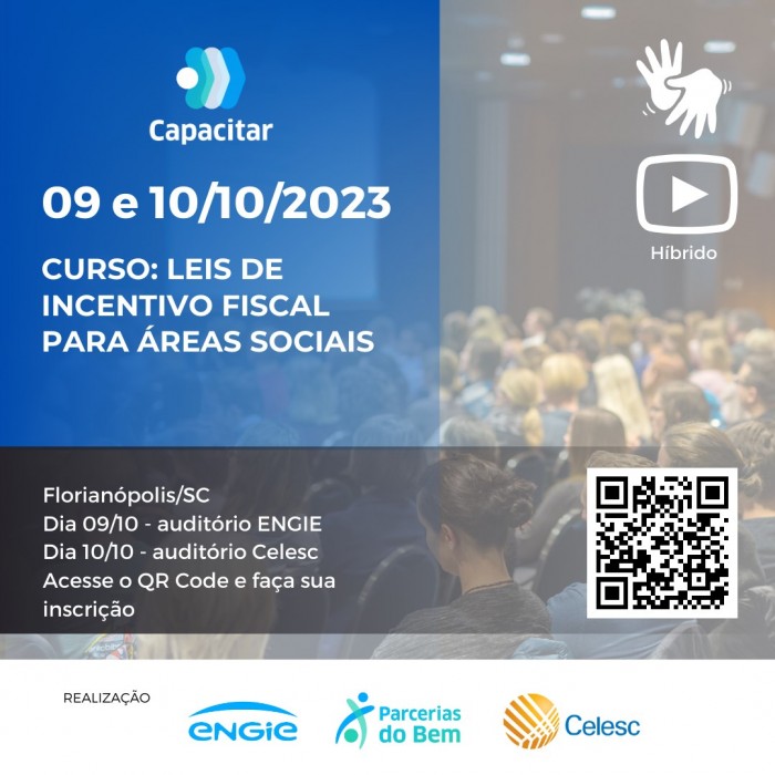 Celesc e Engie promovem capacitação gratuita sobre Leis de Incentivo Fiscal