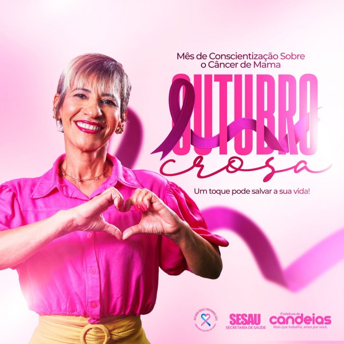 Candeias: Prefeitura tem programação especial em homenagem ao Outubro Rosa