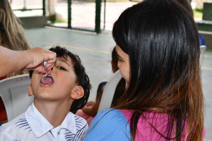 Mais de 250 crianças e adolescentes foram imunizados durante o dia D de Multivacinação em Alagoinhas