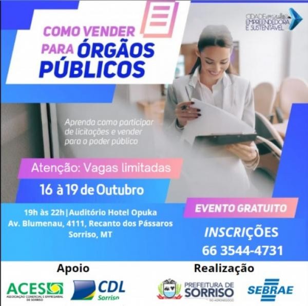 Foto: Reprodução/Prefeitura de Sorriso - MT