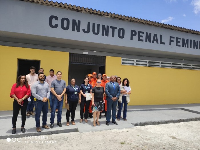 Inspeção técnica identifica irregularidades em cozinha de conjunto penal