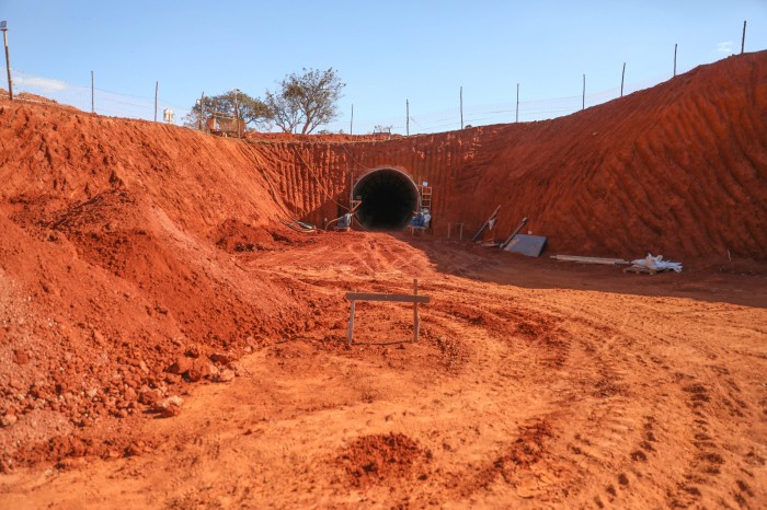 Bacia de detenção do Drenar DF já teve quase 200 mil m³ escavados