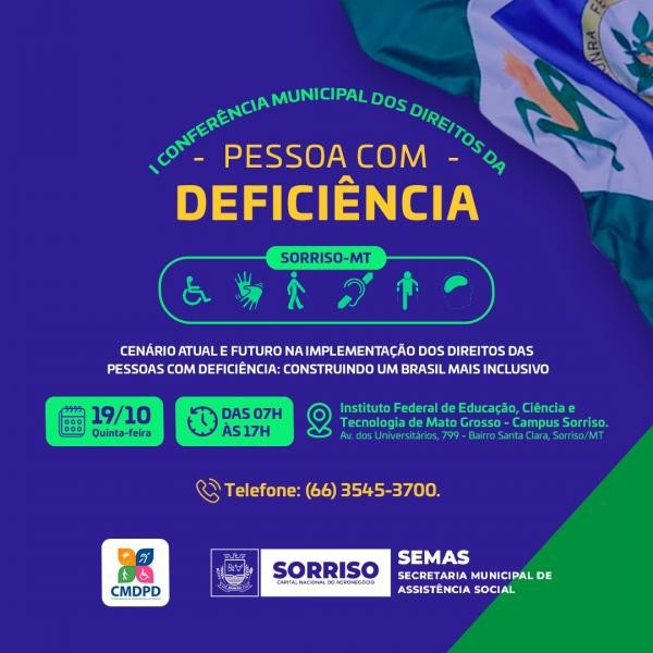 Foto: Reprodução/Prefeitura de Sorriso - MT