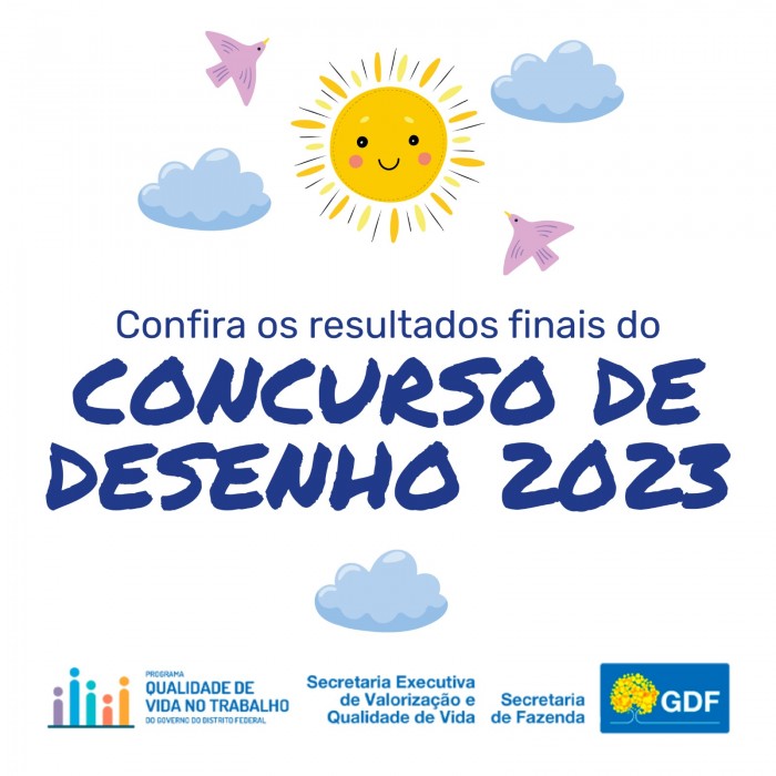 Divulgado resultado final do concurso de desenho do GDF