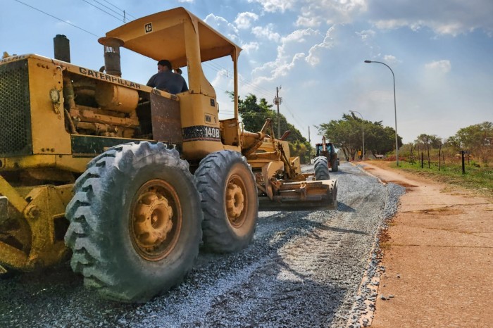 Pavimentação do acesso ao Cemitério do Gama é concluído