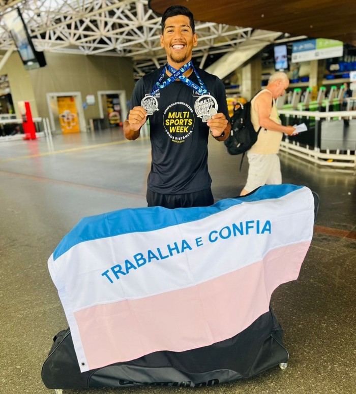 Capixaba se sagra vice-campeão brasileiro de triathlon e conquista vaga para Mundial 2024