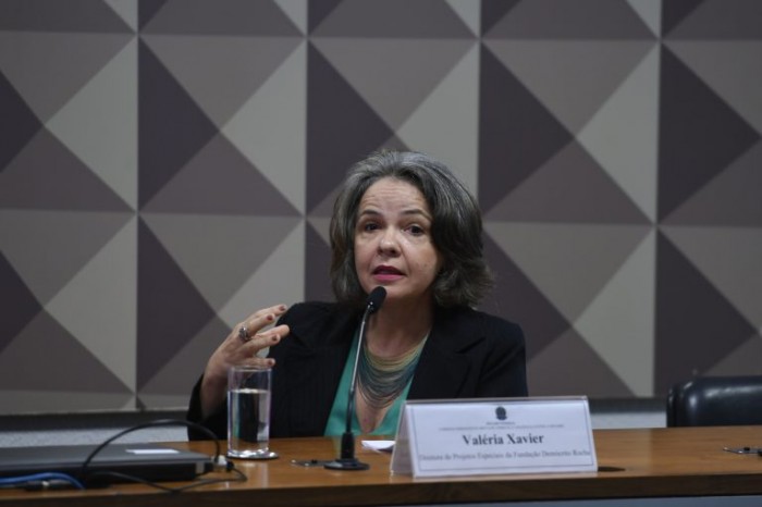 Valéria Xavier: programa de capacitação deverá ser promovido nas cinco regiões do Brasil - (Foto: Edilson Rodrigues/Agência Senado)