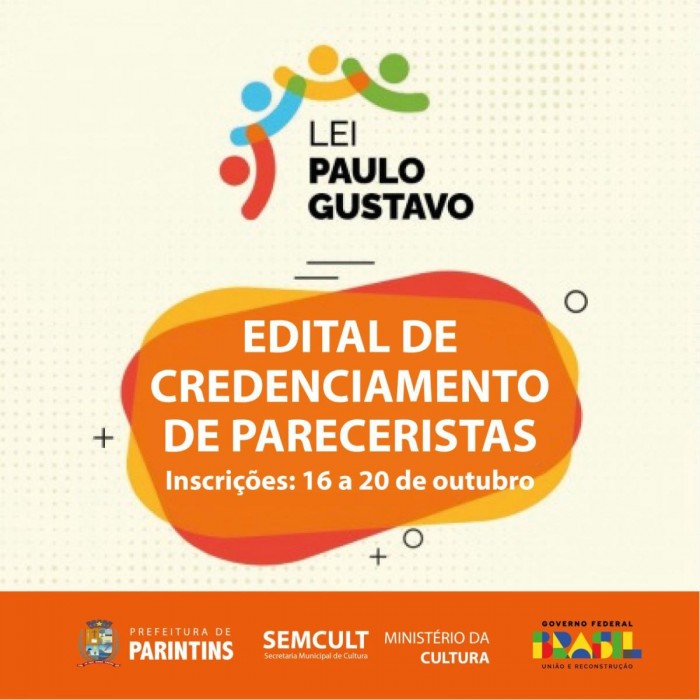 Credenciamento de Pareceristas encerra nesta sexta-feira (20)