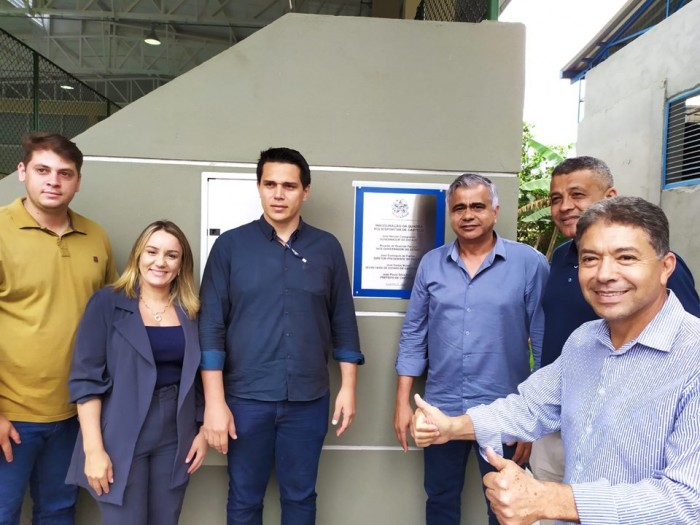 Governo do Estado inaugura quadra poliesportiva coberta em Castelo