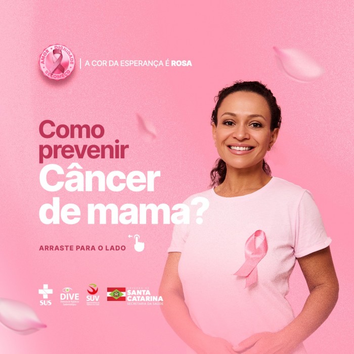 Outubro Rosa: mês de alerta para prevenção e diagnóstico precoce do câncer de mama