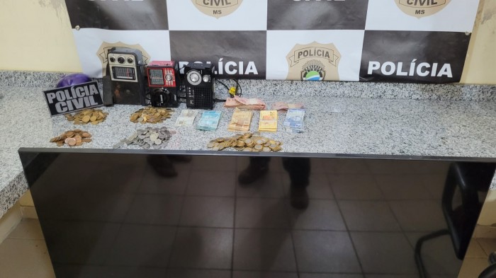 Polícia Civil recupera televisor de 60 polegadas furtado de residência em Coxim