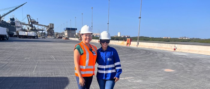 Meninas Ocupam por uma tarde o Porto do Itaqui
