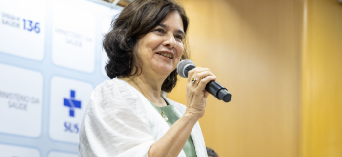 Nísia Trindade assumiu o Ministério da Saúde em janeiro - (Foto: Walterson Rosa/MS)