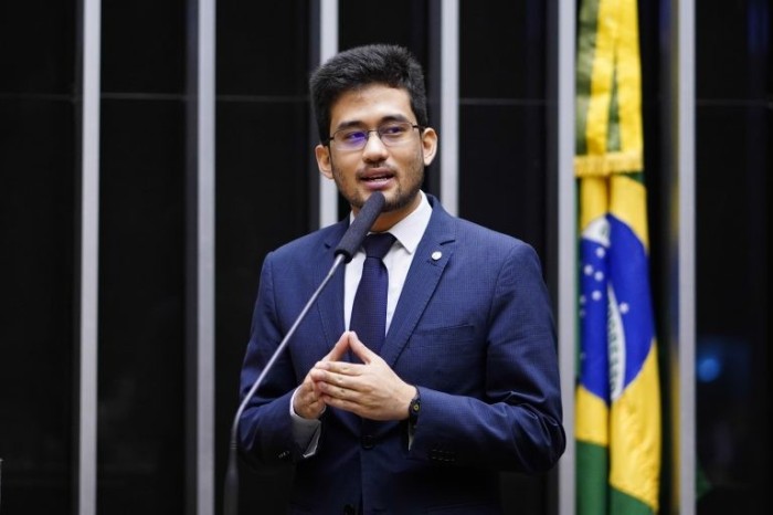 Kim Kataguiti, autor da proposta - (Foto: Pablo Valadares/Câmara dos Deputados)