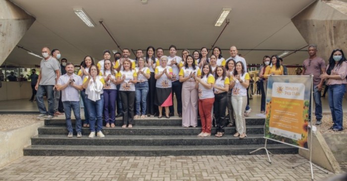 Regina Sousa visita instalações do projeto Minutos pela Vida na Sesapi