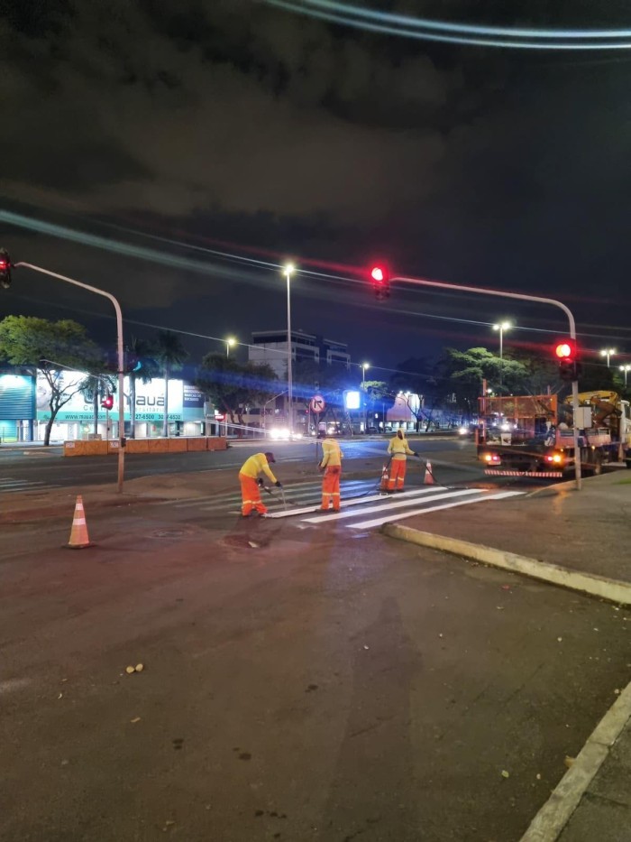 Começa sinalização de trechos pavimentados do Pistão Sul