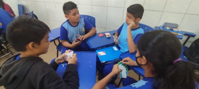 Projeto usa jogo no ensino da matemática em escola estadual do interior do Amazonas