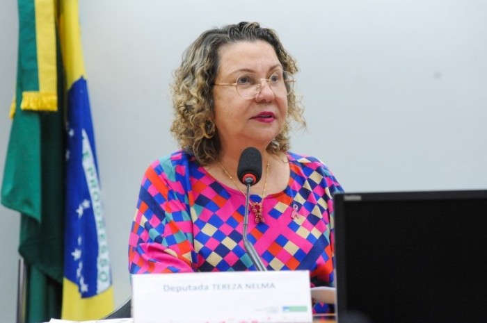 Deputada Tereza Nelma, que propôs o Dia Nacional das Remadoras Rosas - (Foto: Billy Boss/Câmara dos Deputados)