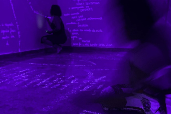 Funcultura: primeira exposição solo de Geisa da Silva, fratura dá voz às mulheres na Galeria Homero Massena