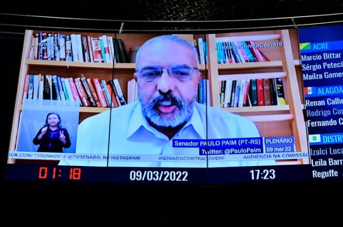 Paim destaca 'Ato pela Terra' no Congresso Nacional