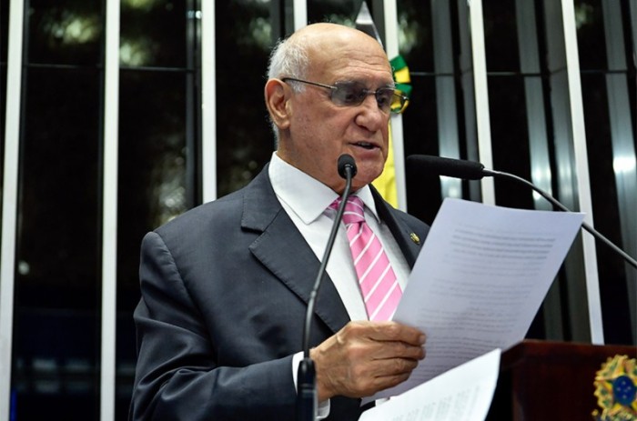 O senador Lasier Martins (Podemos-RS) destacou a sua proposta de alteração do sistema de indicação dos ministros do STF - Waldemir Barreto/Agência Senado