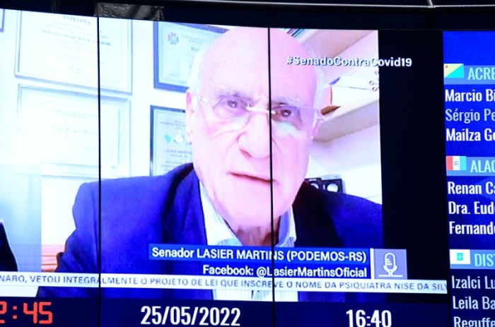 Para Lasier, descontentamento da população com o Judiciário se espalha pelo Brasil