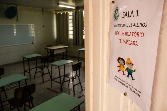 Escolas vazias na pandemia levaram Congresso a aprovar 3,5 bi para internet gratuita - (Foto: Michel Corvello/Prefeitura de Pelotas)