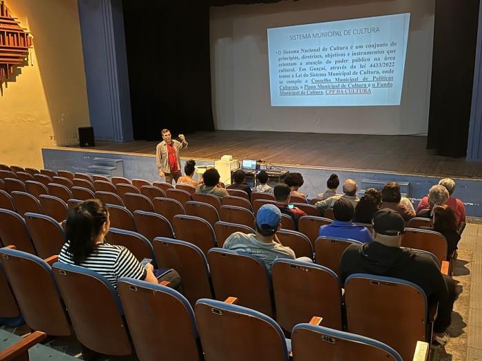 GUAÇUÍ REALIZA SUA PRIMEIRA CONFERÊNCIA MUNICIPAL DE CULTURA
