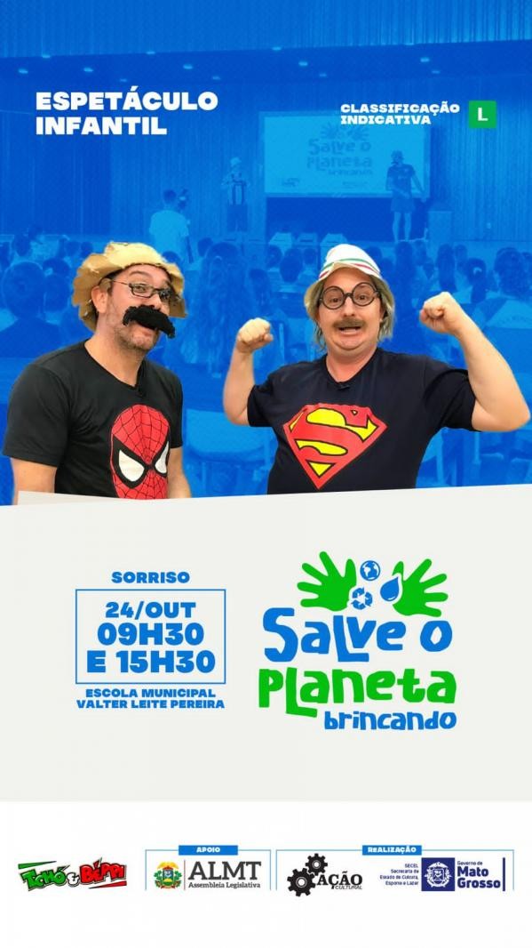 Foto: Reprodução/Prefeitura de Sorriso - MT