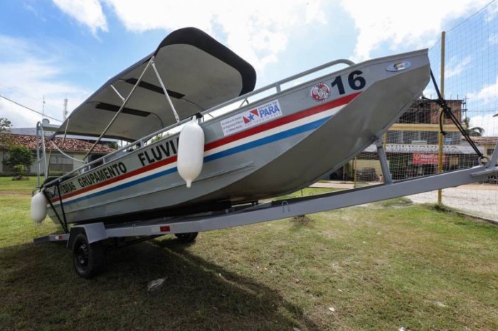 Policiamento fluvial no Marajó recebe mais uma lancha do Estado