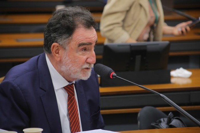 Patrus Ananias sugeriu a inclusão da medida na Política Nacional do Livro - (Foto: Paulo Sérgio/Câmara dos Deputados)